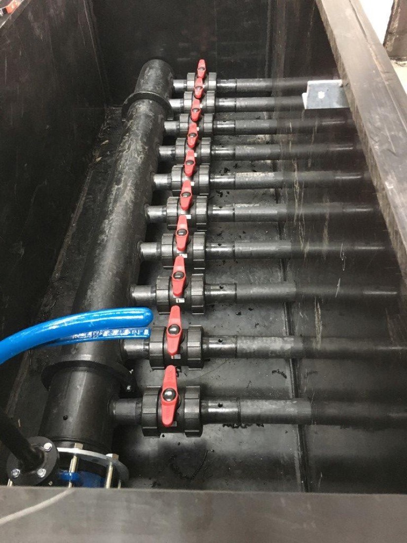 Múltiple de control para conducción de gas combustible
